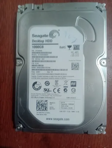 HD 3.5 Seagpate 1Tera Bytes Windows 10 Instalado 