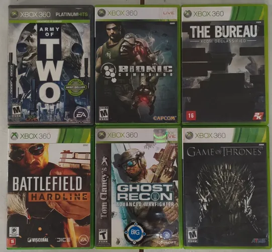 Jogos Originais Xbox 360 a partir de 20,00
