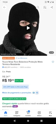 Balaclava de moto ?
