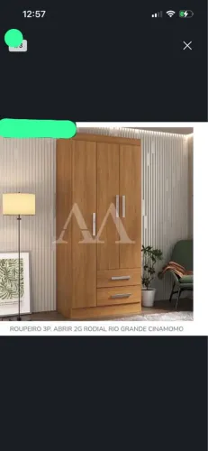 Guarda roupa apenas 550,00