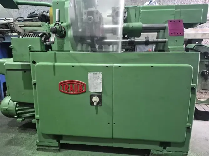 TORNO AUTOMATICO TB60 C/ CAIXA ZF E ALIMENTADOR DE BARRAS 60MM