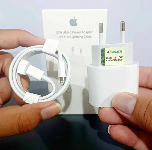 Carregador para iPhone 20w XR 11 12 13 14 turbo original entrego 