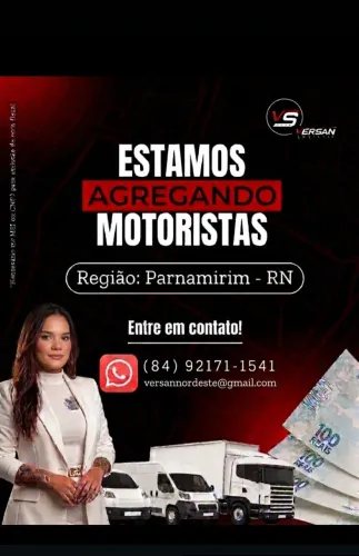 Agrega se veiculo e motorista para entregas 