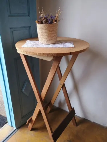 Mesa bistrô madeira