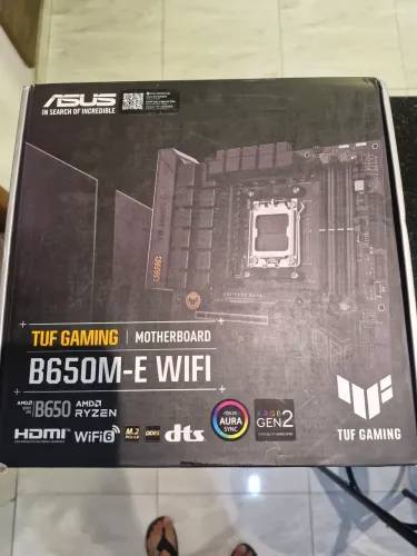 Placa mãe B650M-E WIFI Asus tuf - atualizar bios