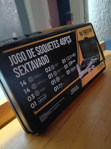 JOGO SOQUETE 40 PEÇAS 