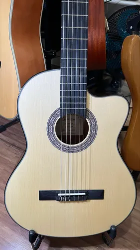 Violão Clássico Crafter HC-250CE Nat Eletroacústico Nylon