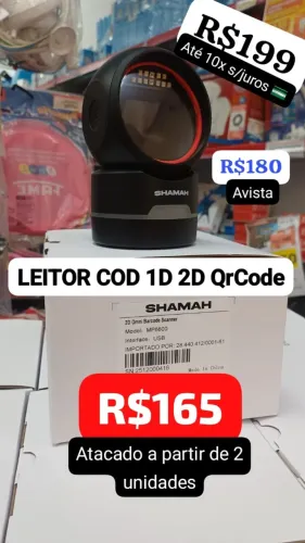 LEITOR COD BARRA MESA 1D 2D MESA VALOR DE ATACADO A PARTIR 3 UNIDADES