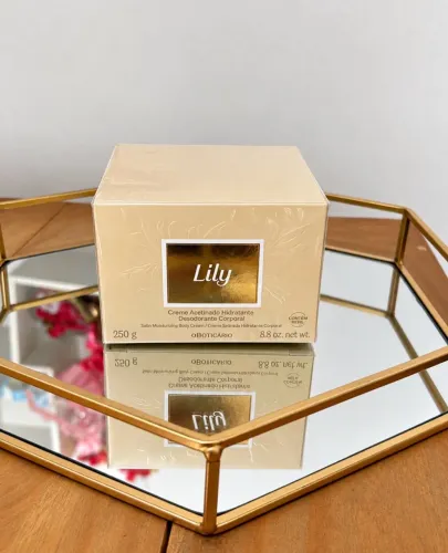 Creme Acetinado hidratante Corporal LILY