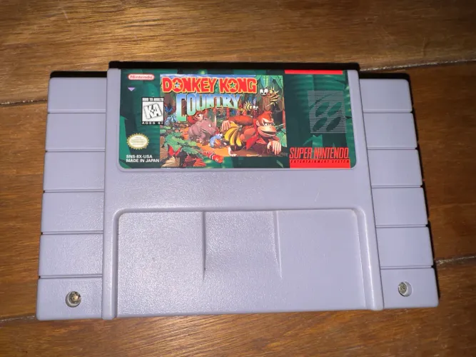 Donkey Kong Country SNES