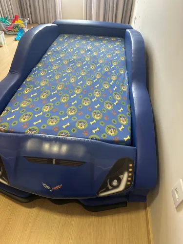 Cama carro Corvette Azul 