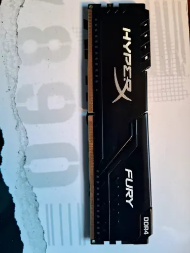 Memória ram kingston hyperx fury ddr4 8GB 2400mhz, nunca usada
