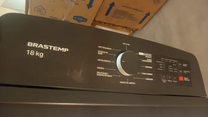 MÁQUINA DE LAVAR ROUPA BRASTEMP 18KG