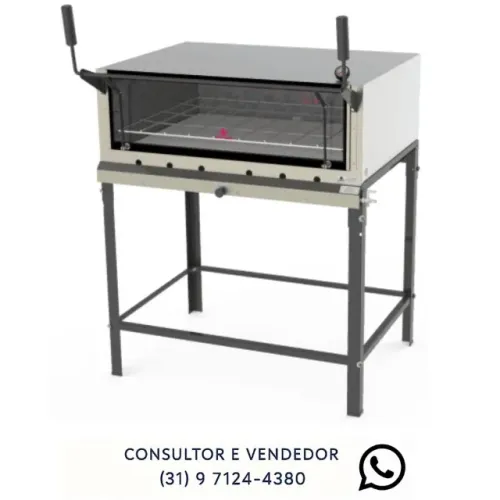 Forno Refratário 90x90CM Progas Novo