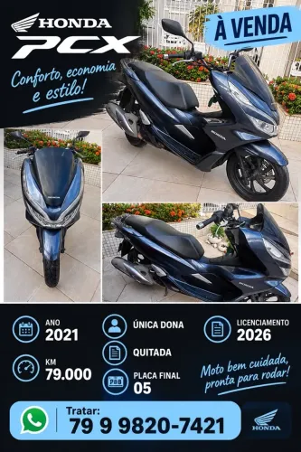 Vendo Honda PCX Só vendo não troco
