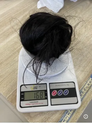 Vendo mega hair, 70cm, cabelo humano(brasileiro)