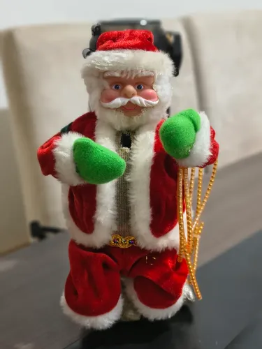 Papai Noel na cordinha anos 90
