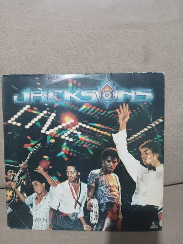 Disco de vinil Michael Jackson The jacksons live duplo