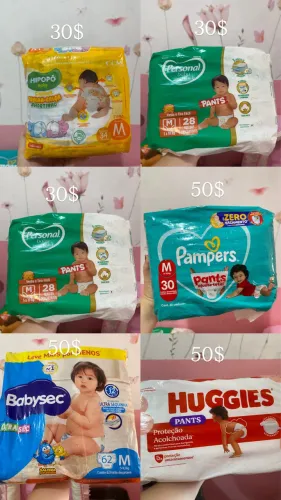 Fraldas tamanho M