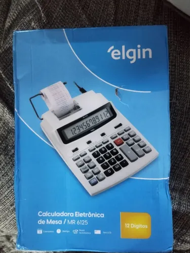 Calculadora eletrônica de mesa 