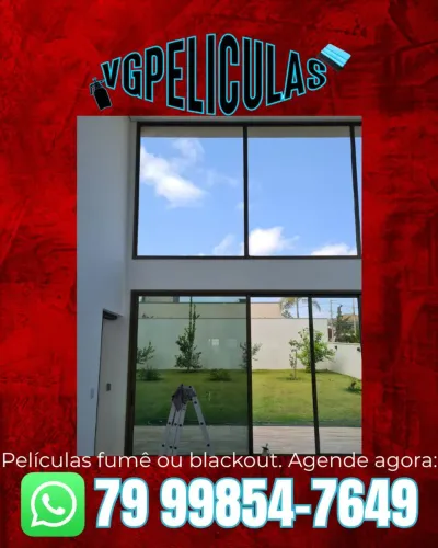 Película fumê - segurança residencial 