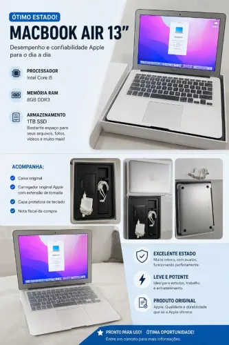 Mac book air 13 1tb