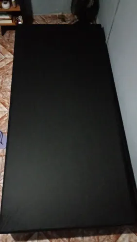 Cama box solteiro e colchão 