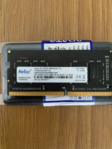 Memória Notebook 8GB DDR4