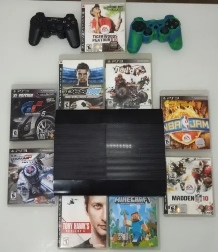 PlayStation 3" DESTRAVADO "mais 9 jogos e a lenda Tony Hawk's