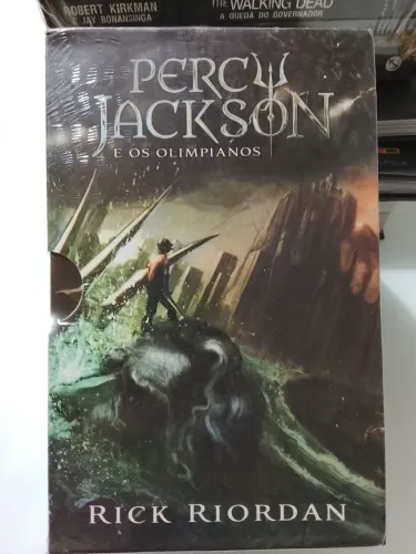 Box 5 livros Percy Jackson e os olimpianos (LACRADO)