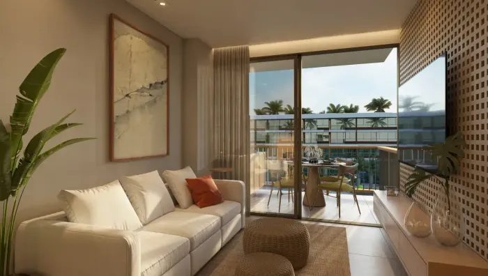 Apartamento/casa na Praia dos Carneiros! 2 quartos, piscina privativa | Lazer completo| Al