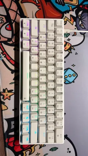 Teclado Mecânico Skyloong GK61 - 60%, Switch Gateron Yellow