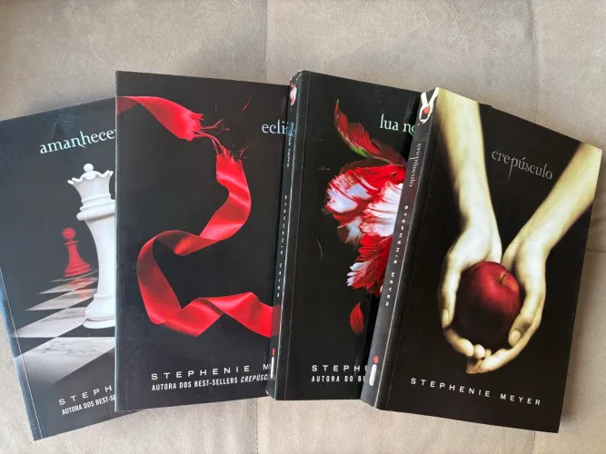 Saga crepúsculo 4 livros