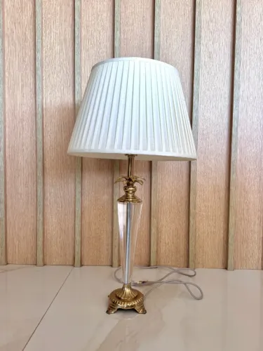 Abajur Decorativo Redondo Fino Design Folhas Formosa luxo
