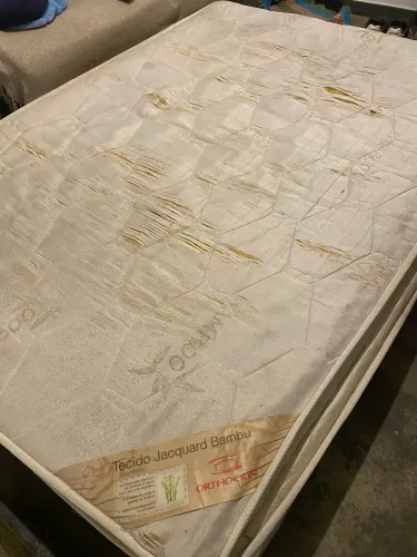 Cama box casal com cabeceira