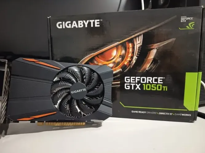 PLACA DE VÍDEO GEFORCE GTX 1050 TI 4GB USADA