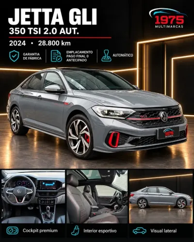 Volkswagen Jetta GLI 350 TSI 2.0 16V 4P Aut. 2024