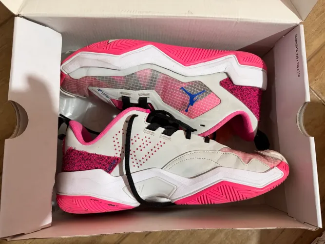 Tênis Nike Jordan one take 4 pink blast