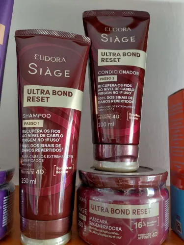 Kit cabelos siage eudora