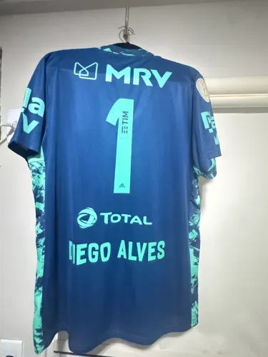 Camisa de jogo de goleiro Flamengo 2020 - Diego Alves