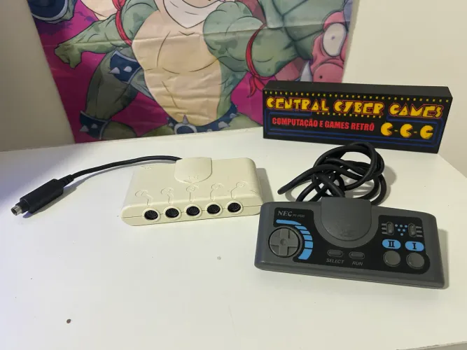 Controle de PC Engine + MultiTap 5