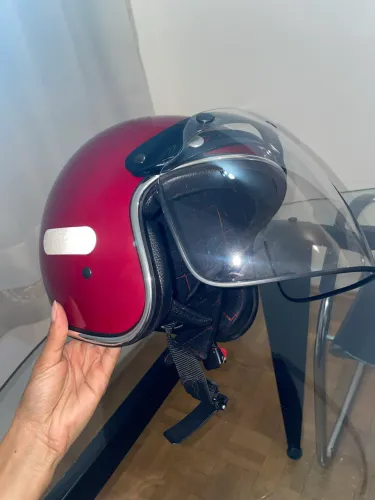 Capacete moto semi novo