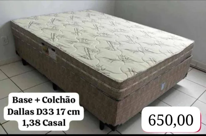 Cama casal semi ortopédico