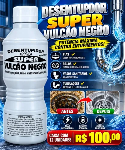 Vulcão Negro (DESENTUPIDOR)