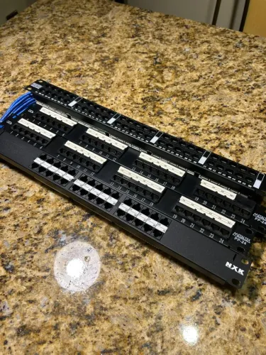 Kit De Patch Panel 24 Portas (Usado)