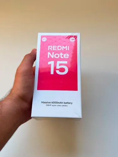 Xiaomi Redmi Note 15 6/128GB novo/lacrado (garantia e parcelamento) 