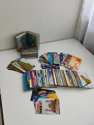 Cartão telefônico para colecionador 