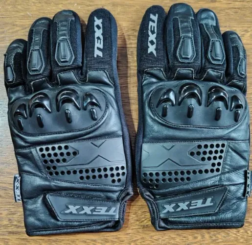 Luva De Couro Com Protecao Texx Extreme Speed (g) (Pouco Usado)