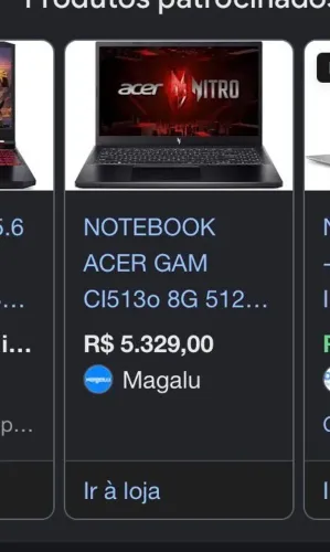 Notebook Gamer