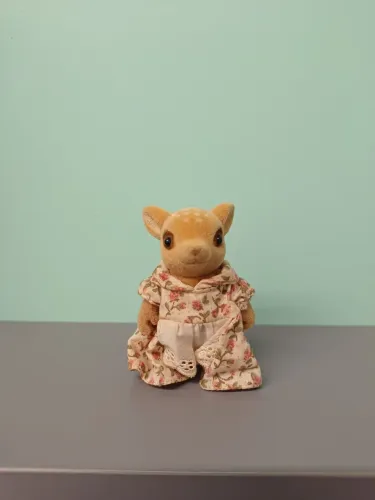 Cervo vintage sem chifres sylvanian families 
